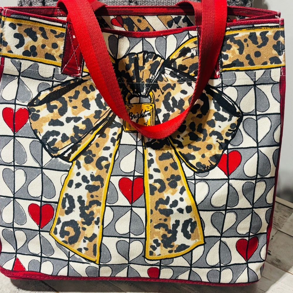 NWT❤️Brighton Wild Love Tote & Cosmetic Case - Picture 2 of 9